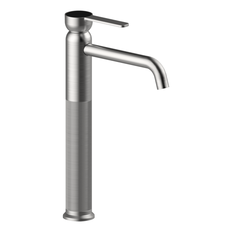 Lumiere High Basin Mixer in Brushed Nickel
