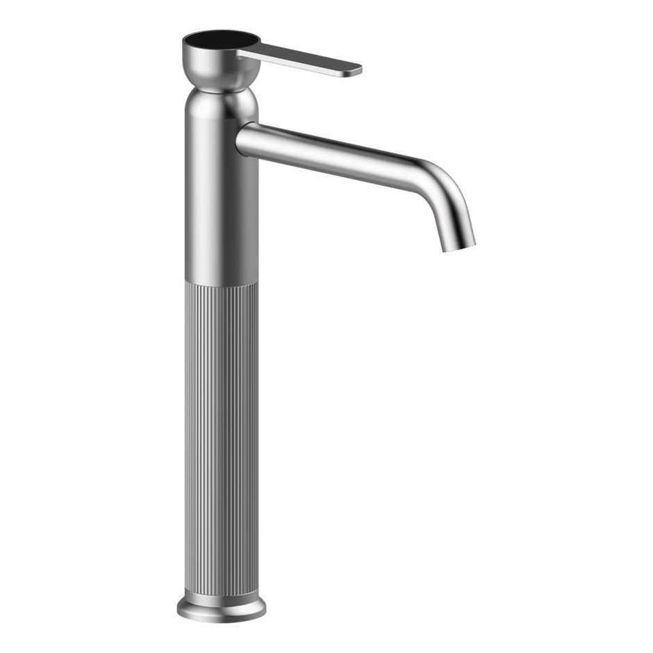 Lumiere High Basin Mixer in Polished Nickel