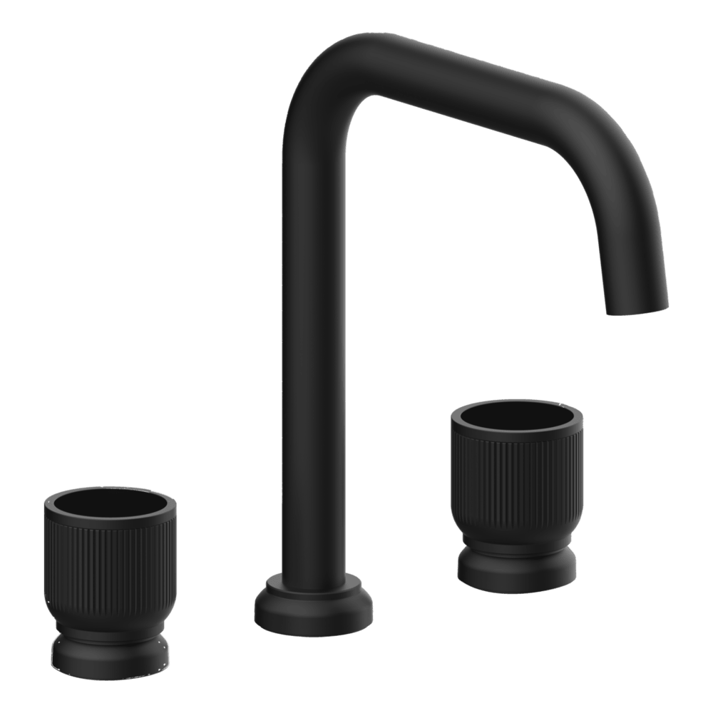 Lumiere Three Piece Basin Set in Black
