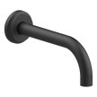 Lumiere Wall Mounted Basin Spout in Black
