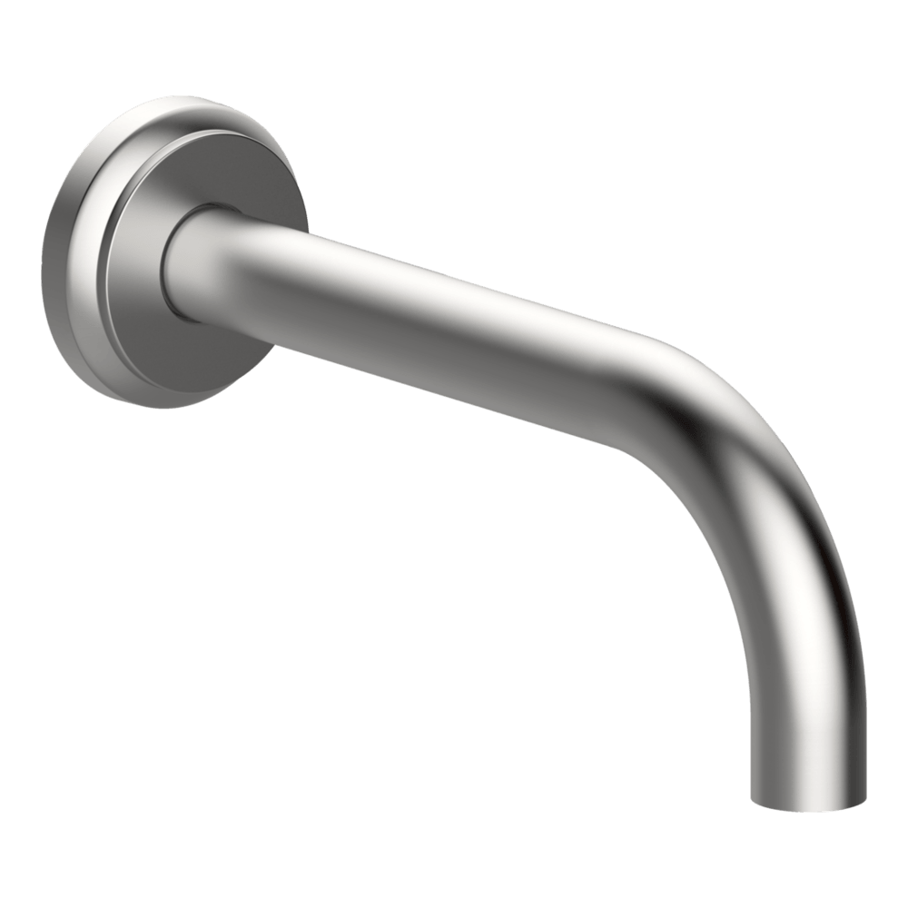 Lumiere Wall Mounted Basin Spout in Polished Nickel