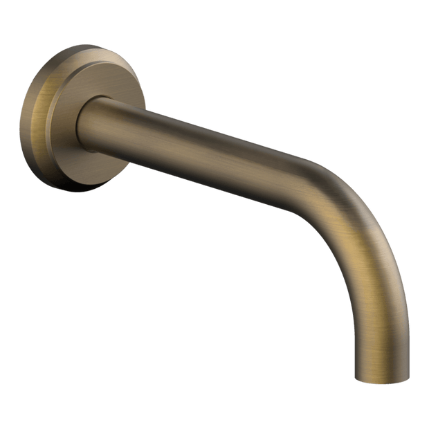 Lumiere Wall Mounted Basin Spout in Tobacco
