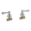 Provincial Lever Top Assemblies in Black Brushed Nickel