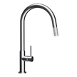 Schock Talia Pull Out with Jet Spray Function Kitchen Mixer in Stainless Steel
