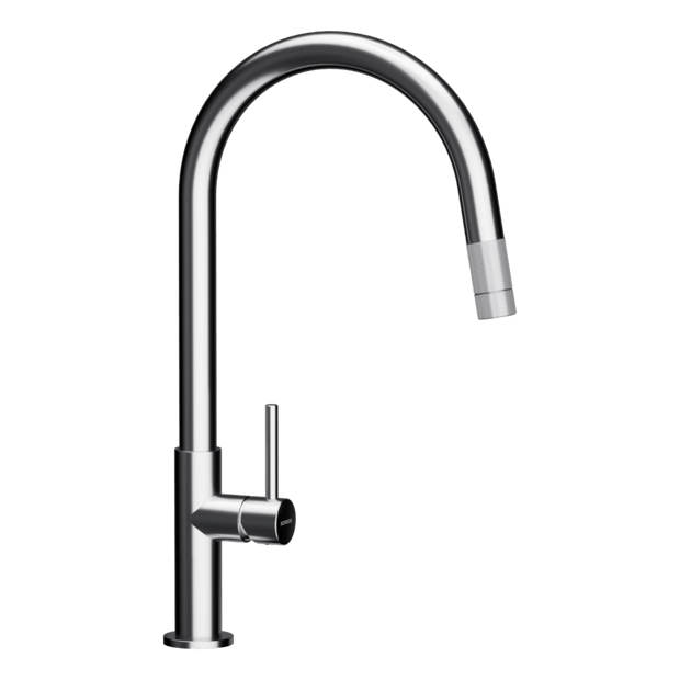 Schock Talia Pull Out with Jet Spray Function Kitchen Mixer in Stainless Steel