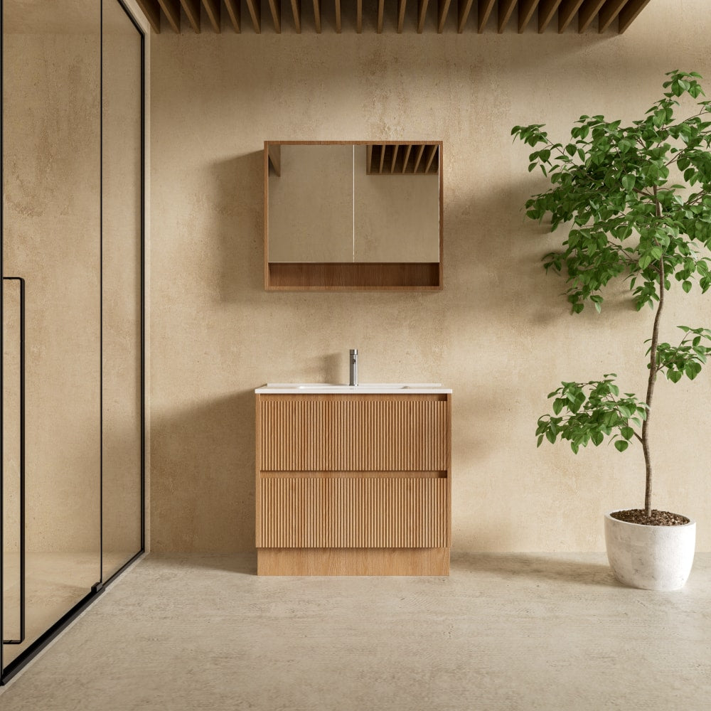 Zenmo Sorrento Floor Standing Vanity 900mm lifestyle
