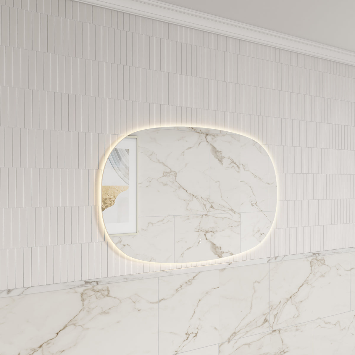 Aulic Valmont Horizontal 1100mm LED Mirror
