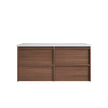 Venetta Framed Wall Hung Walnut 1200mm