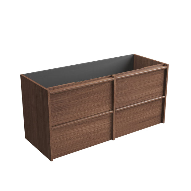 Venetta Framed Wall Hung Walnut 1200mm