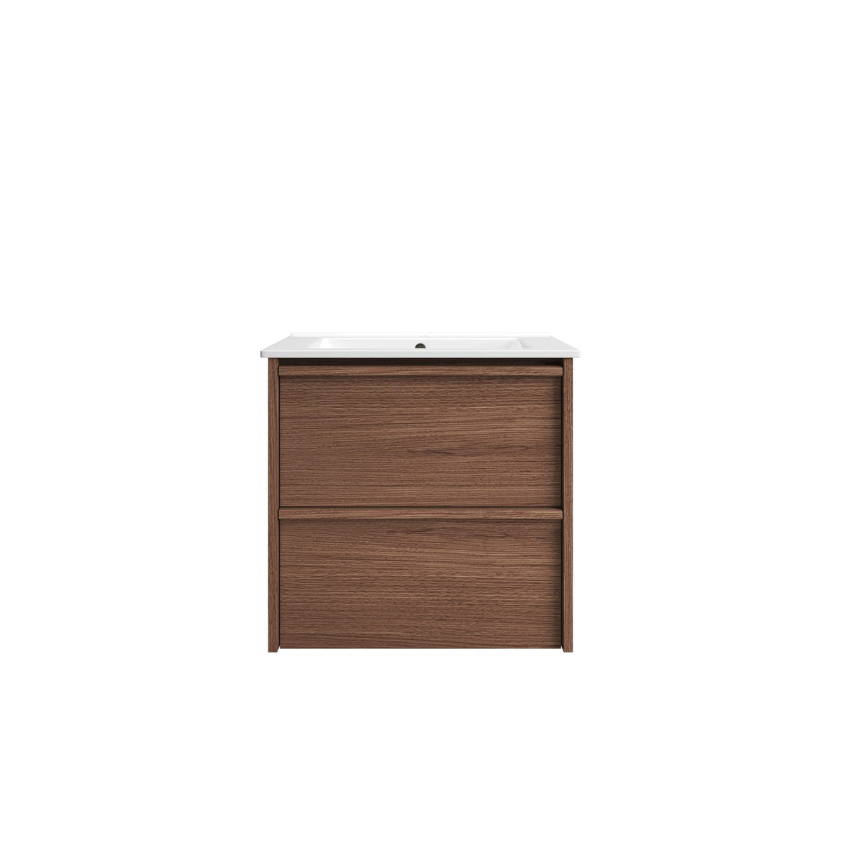 Venetta Framed Wall Hung Walnut 600mm