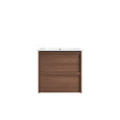 Venetta Framed Wall Hung Walnut 600mm