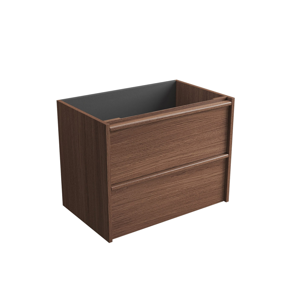 Venetta Framed Wall Hung Walnut 750mm