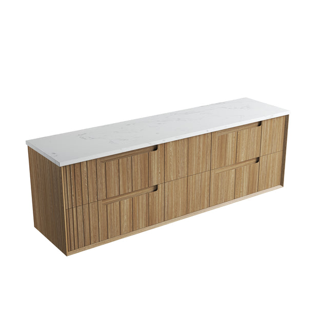Voulari Framed Wall Hung Harvest Oak 1800mm