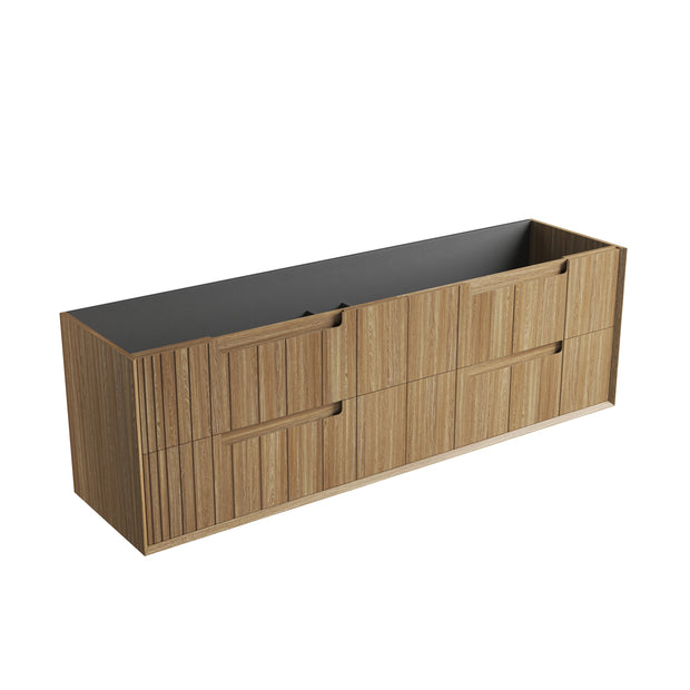 Voulari Framed Wall Hung Harvest Oak 1800mm