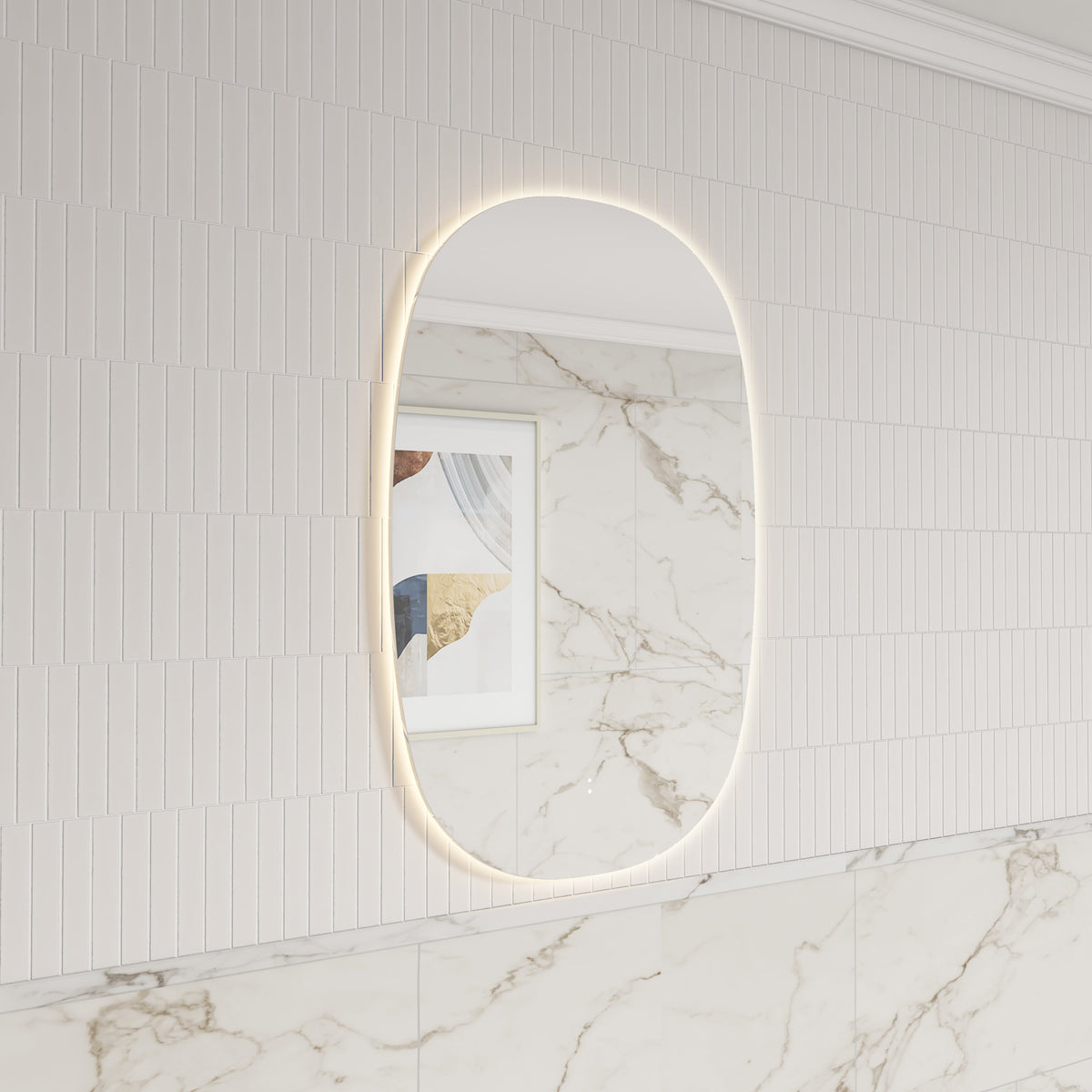 Valmont Vertical 580mm LED Mirror