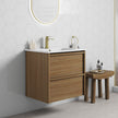 Venetta Framed Wall Hung Harvest Oak 600mm