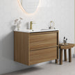 Venetta Framed Wall Hung Harvest Oak 750mm