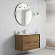 Venetta Framed Wall Hung Harvest Oak 900mm