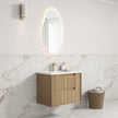 Voulari Framed Wall Hung Harvest Oak 750mm