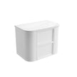 Ramee Fluted Wall Hung Matte White 750mm