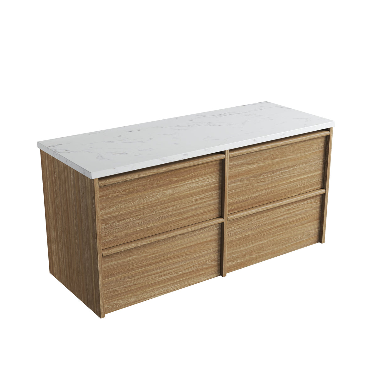 Venetta Framed Wall Hung Harvest Oak 1800mm