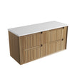 Voulari Framed Wall Hung Harvest Oak 1200mm