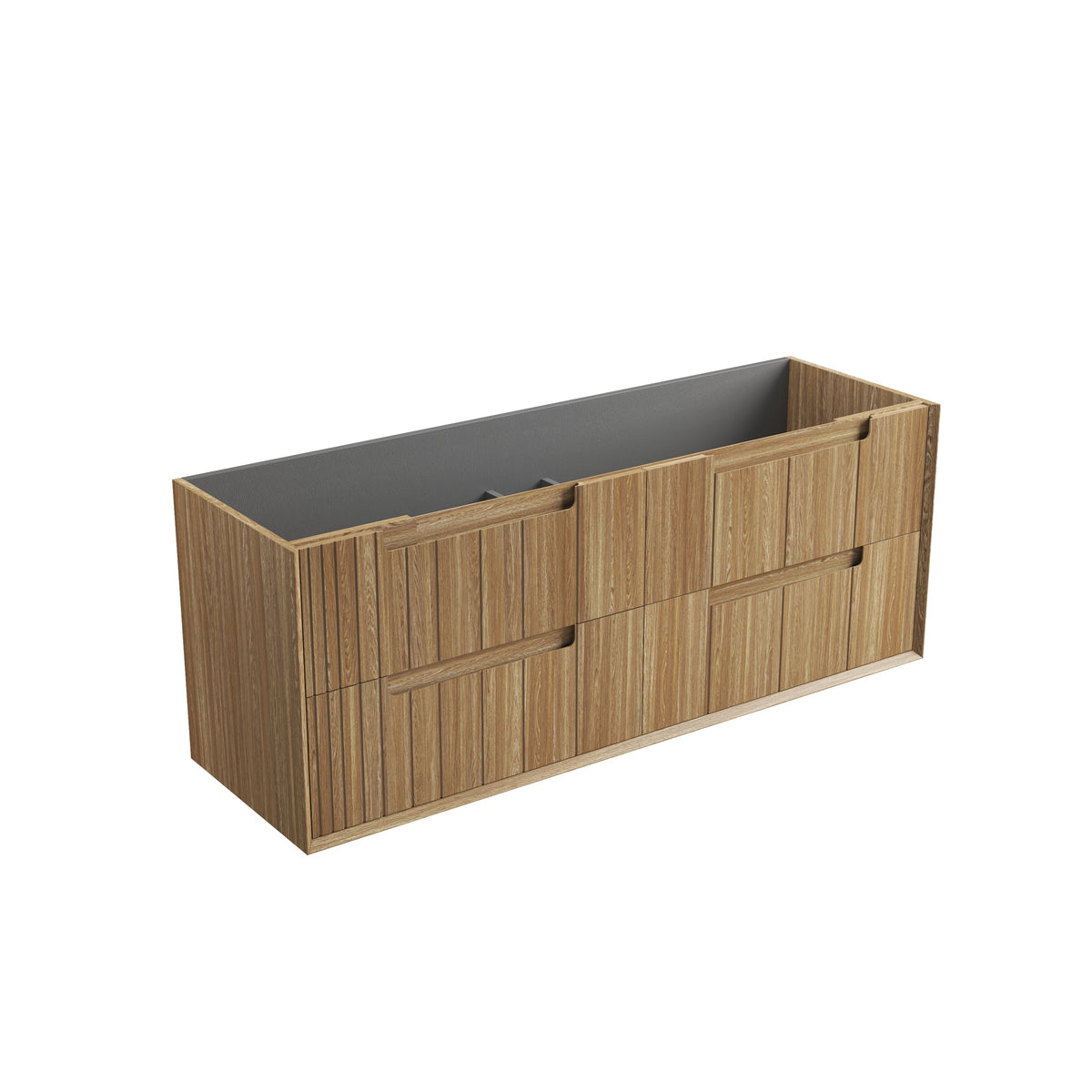 Voulari Framed Wall Hung Harvest Oak 1500mm