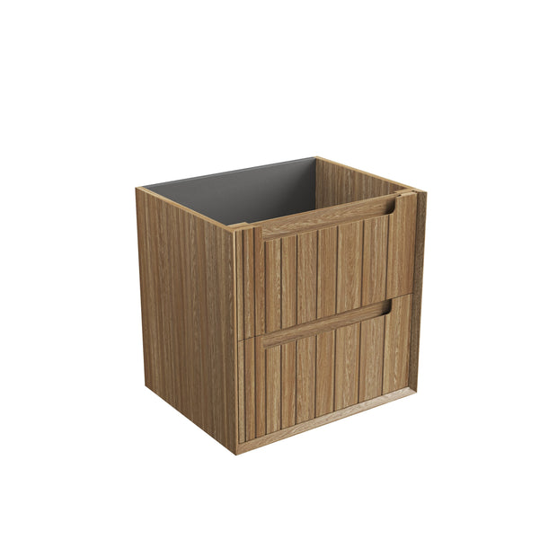 Voulari Framed Wall Hung Harvest Oak 600mm