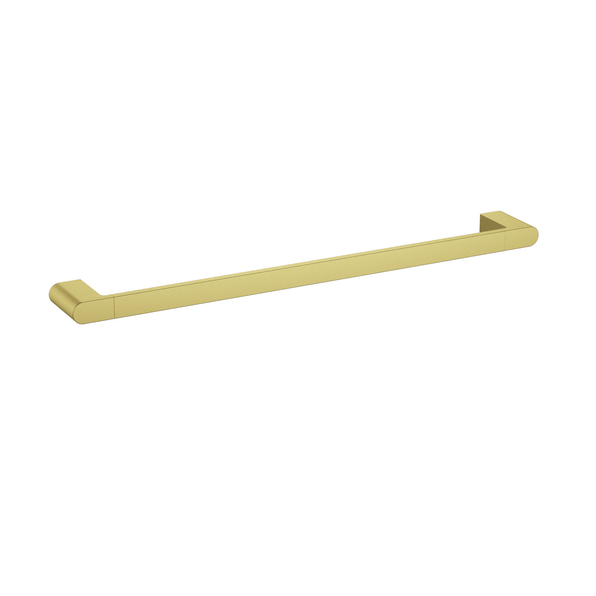 Ikon Flores Towel Rail Single 600mm in Brushed Gold