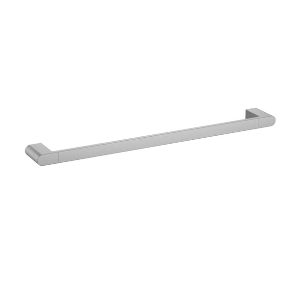 Ikon Flores Towel Rail Single 800mm in Brushed Nickel