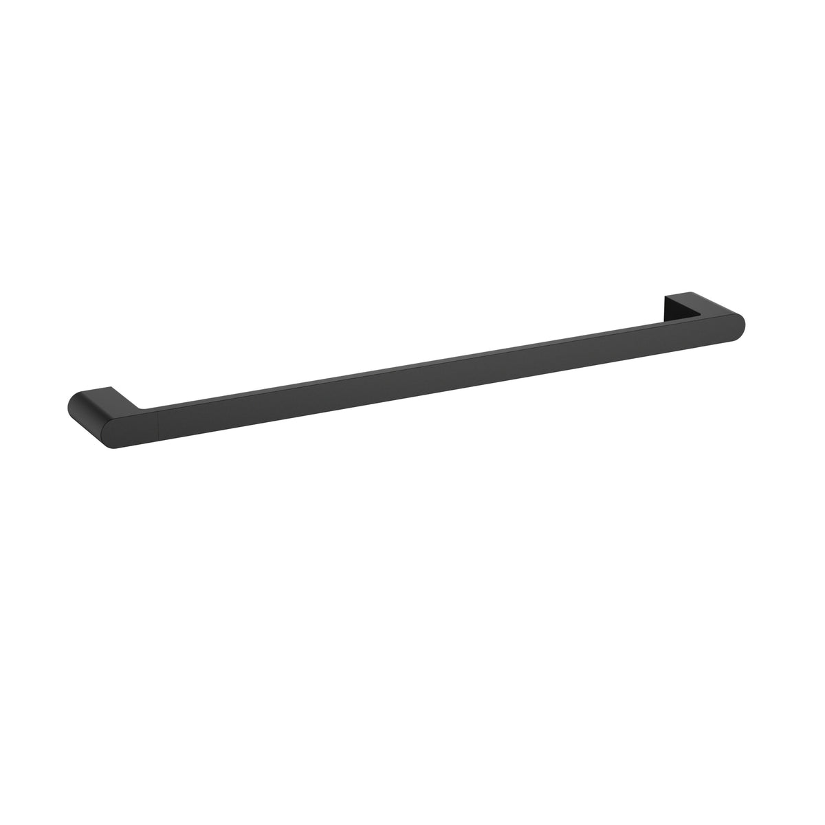 Ikon Flores Towel Rail Single 800mm in Matte Black