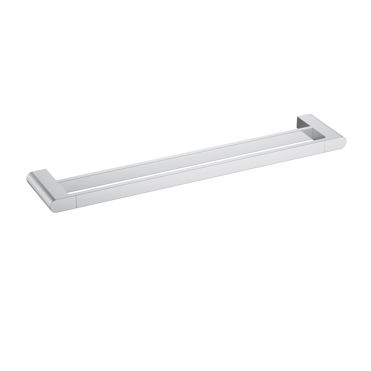 Ikon Flores Towel Rail Double 600mm in Chrome