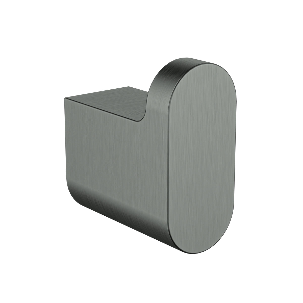 Ikon Flores Robe Hook in Gun Metal