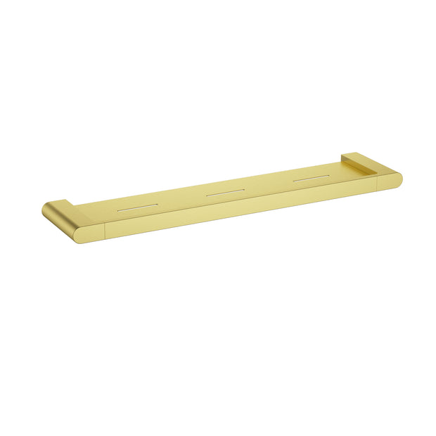 Ikon Flores Metal Shelf in Brushed Gold