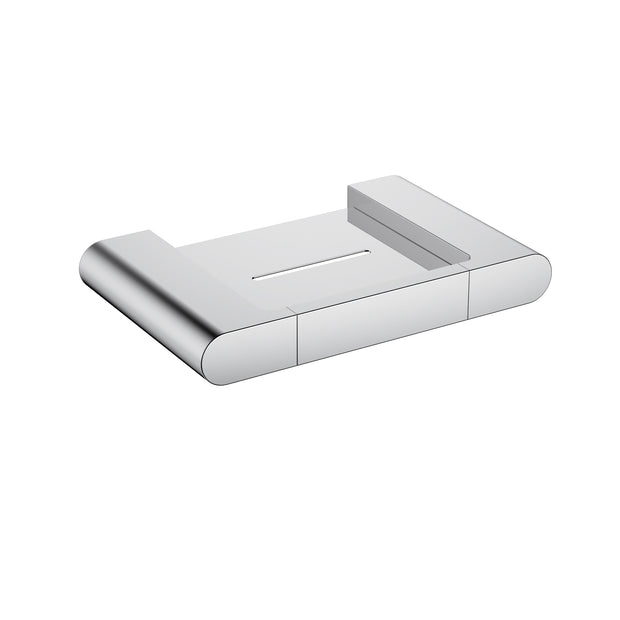 Ikon Flores Soap Dish Metal in Chrome