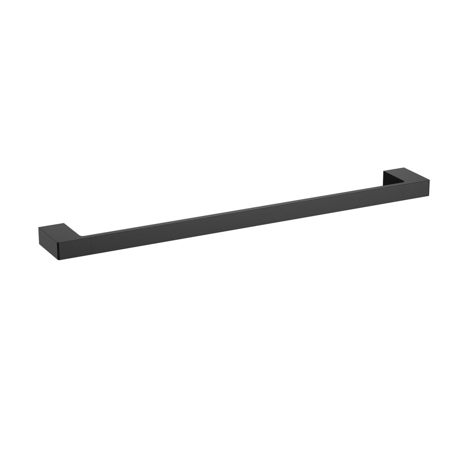 Ikon Ceram Towel Rail Single 600mm in Matte Black