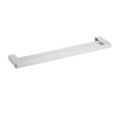Ikon Ceram Towel Rail Double 800mm in Chrome