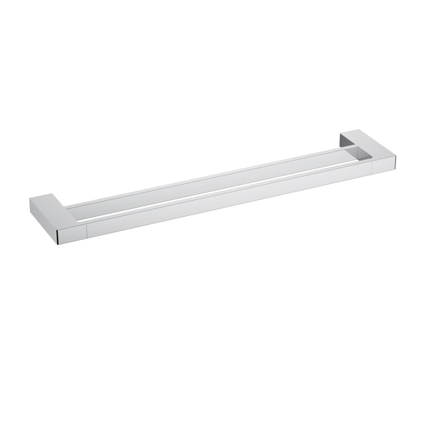 Ikon Ceram Towel Rail Double 800mm in Chrome