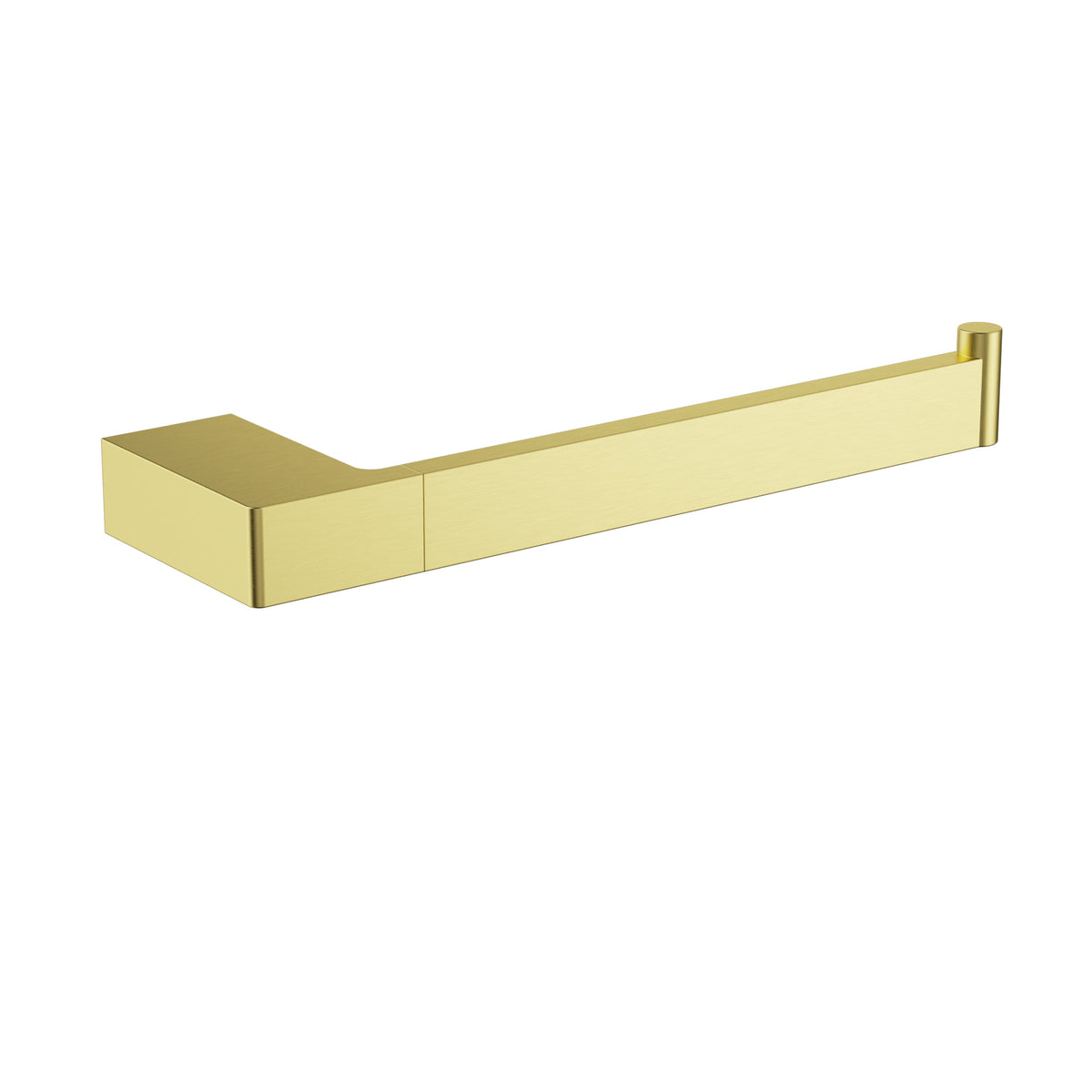 Ikon Ceram Towel Bar in Brushed Gold