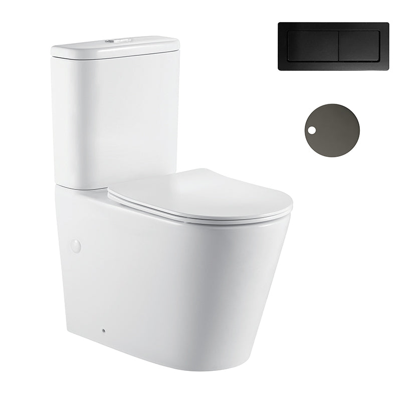 Zenmo Jamie-II Toilet Suite in Matte Black