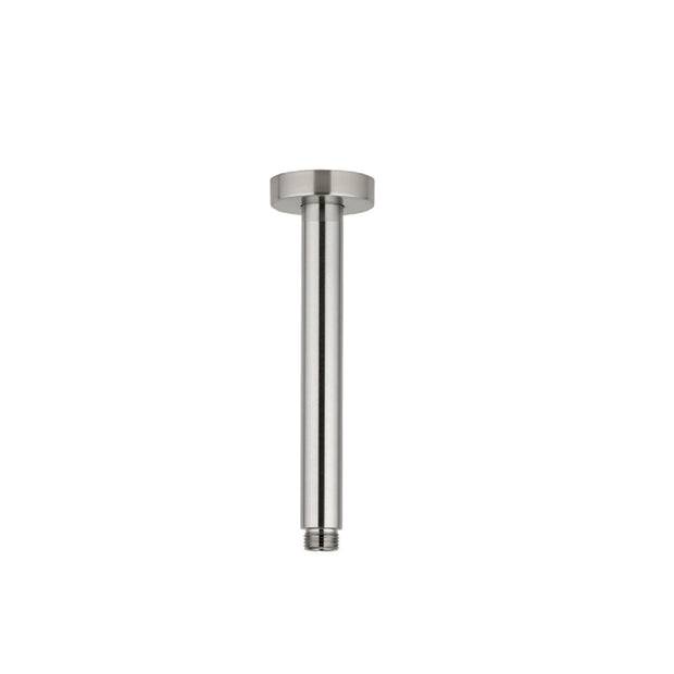 Zenmo Doccia Ceiling Dropper 400mm Long in Brushed Nickel