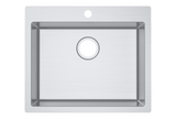Zenmo Impact 49L Sink with Tap Hole in Stainless Steel