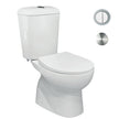 Zenmo Mobi-III Toilet Suite in Chrome
