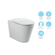 Zenmo Bella Toilet Pan in Gloss White