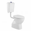Zenmo Bestcare-II Toilet Suite Blue Button and White Seat