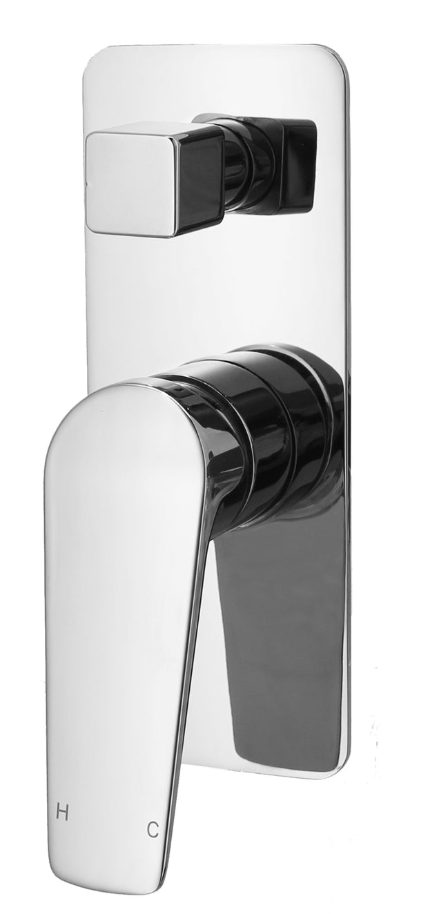 Zenmo Exon Shower Mixer with Diverter in Chrome