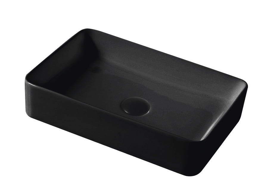 Zenmo Dior-II Above Counter Basin in Matte Black