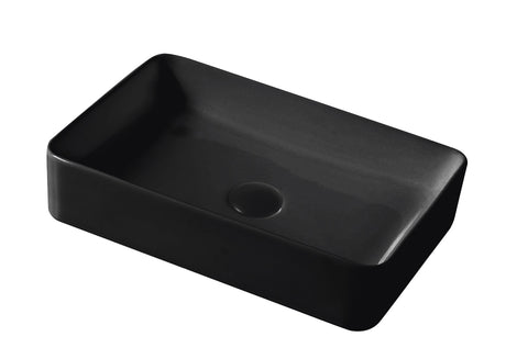 Zenmo Dior-II Above Counter Basin in Matte Black