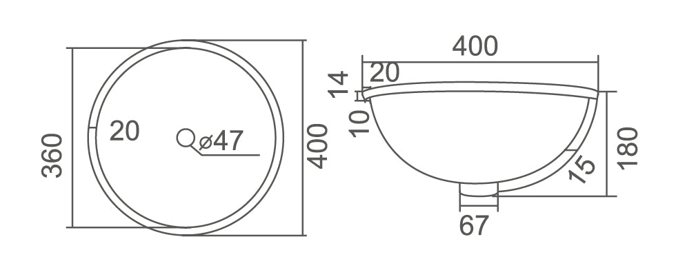 Zenmo Reno Undermount Basin