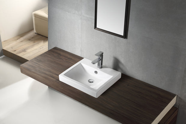 Zenmo Megga-II Semi Recessed Basin lifestyle